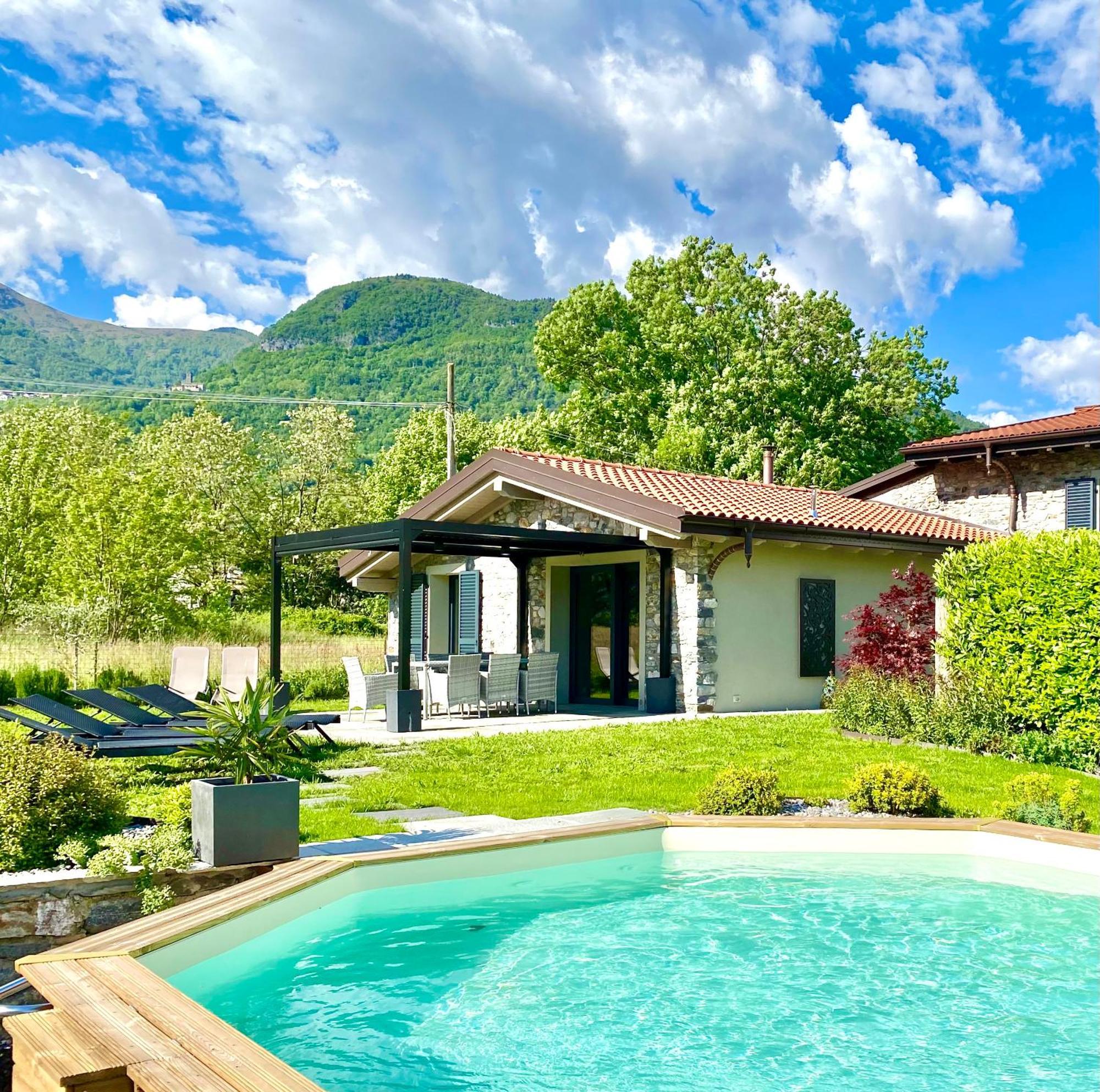 Villa Larius 그라베도나 외부 사진